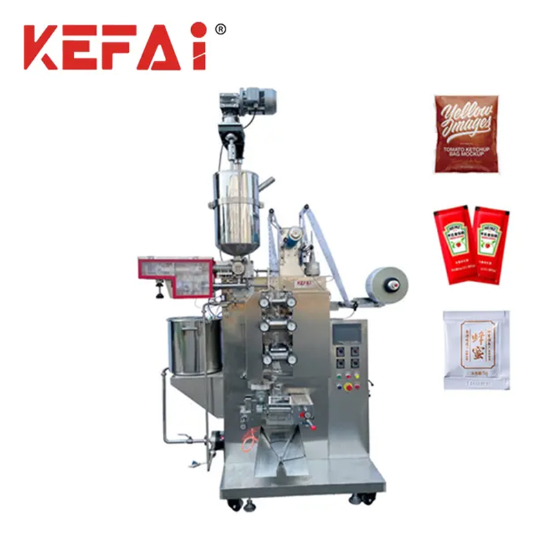 Máquina de embalagem de sachês de molho de alta velocidade KEFAI