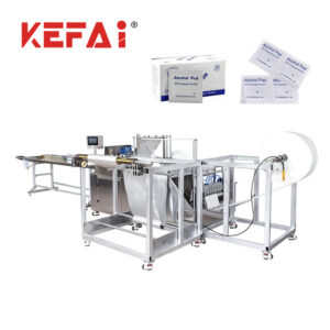 Máquina de embalagem de cotonete de algodão com álcool KEFAI