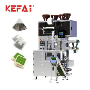 Máquina de embalagem de saquinhos de chá triangular KEFAI