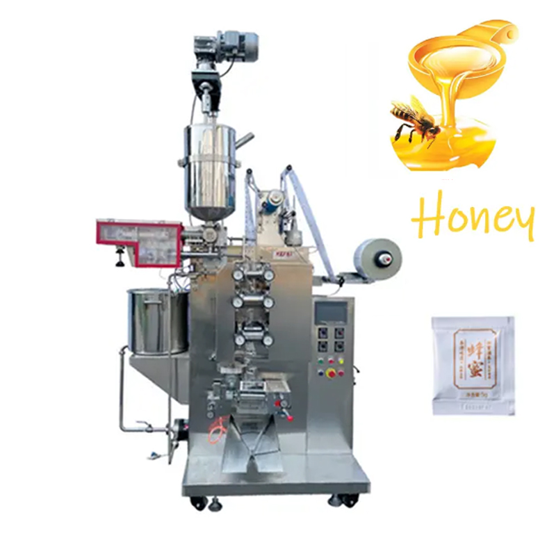 máquina de embalagem automática de rolo de pasta de alta velocidade, mel